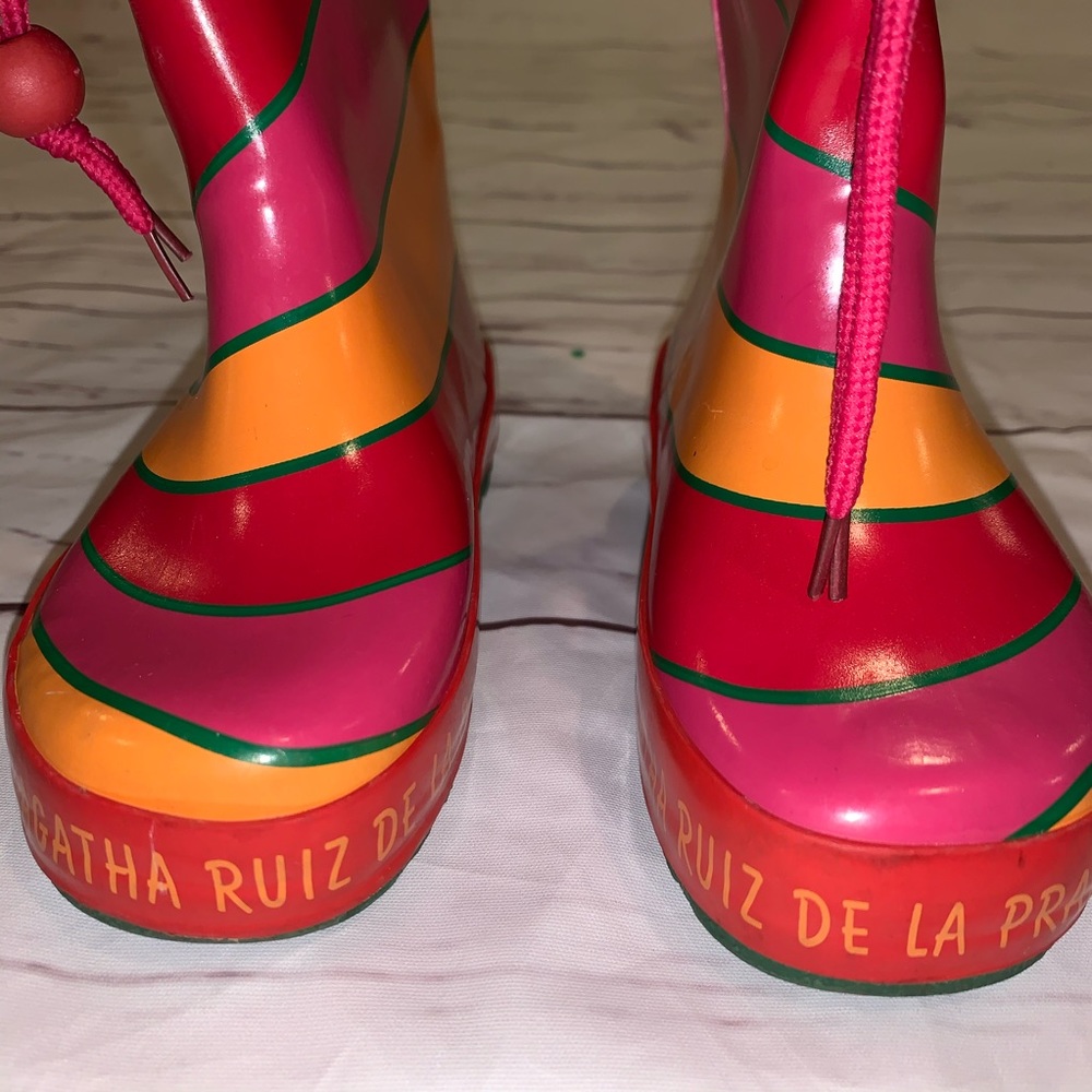Agatha Ruiz de la Prada rain boots - Picture 4 of 7